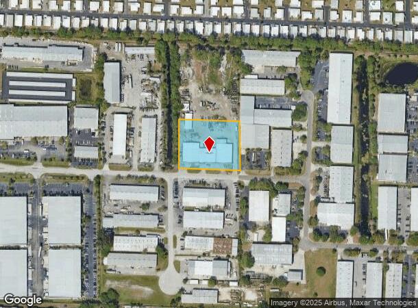  7425 124Th Ave, Largo, FL Parcel Map