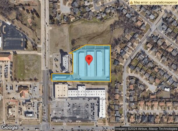  1412 N Kelly Ave, Edmond, OK Parcel Map