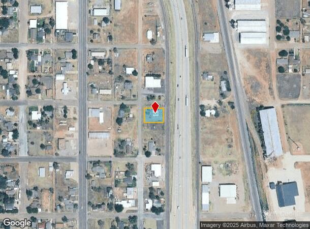  1213 Avenue B, Abernathy, TX Parcel Map