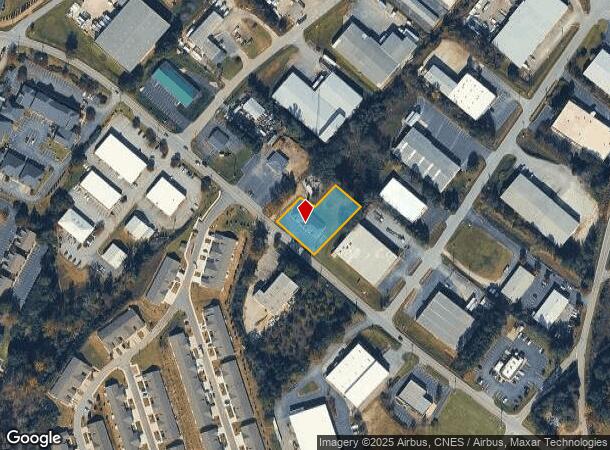 1053 S Batesville Rd, Greer, SC Parcel Map