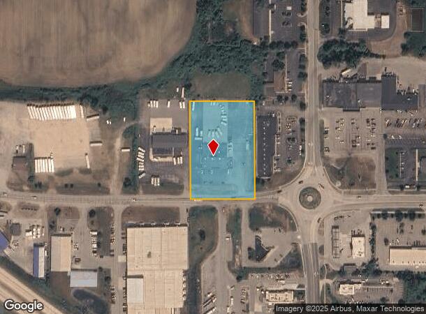 1275 W Randall St, Coopersville, MI Parcel Map