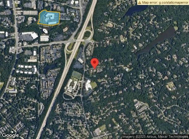  550 Northridge Pky, Atlanta, GA Parcel Map