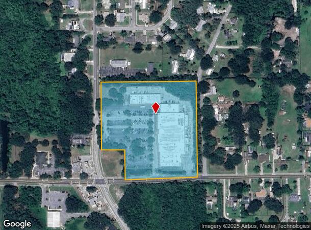  1545 N Singleton Ave, Titusville, FL Parcel Map