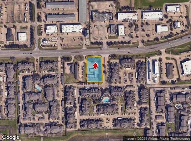 9724 Broadway St, Pearland, TX Parcel Map