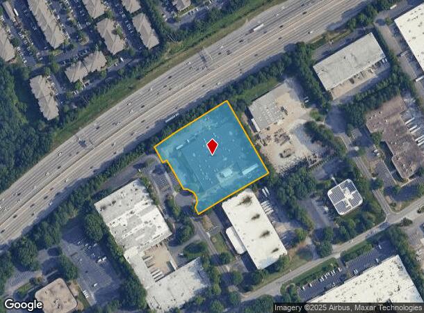  1858 Meca Way, Norcross, GA Parcel Map
