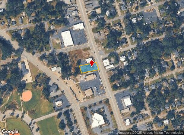  1209 N Main St, Anderson, SC Parcel Map