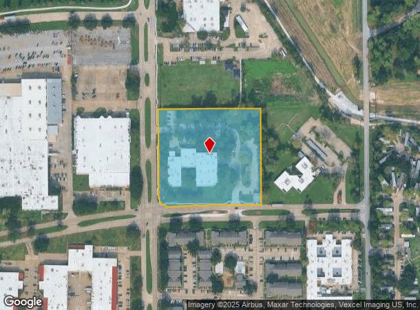  7300 Gessner Rd, Houston, TX Parcel Map