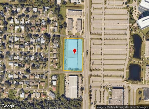 1270 Clearmont St Ne, Palm Bay, FL Parcel Map