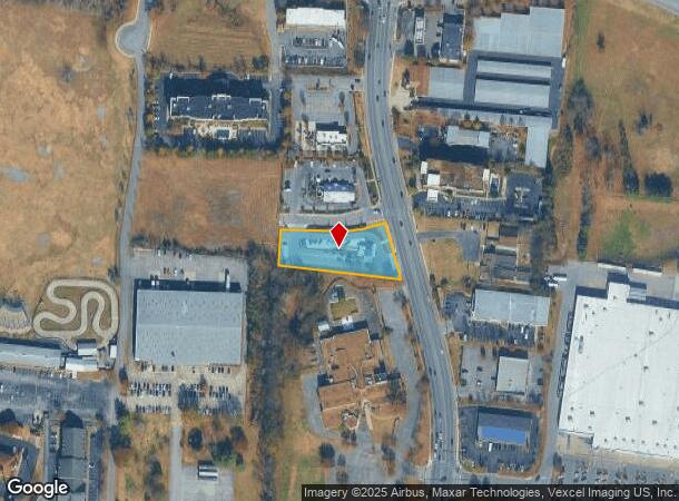 217 N Thompson Ln, Murfreesboro, TN Parcel Map