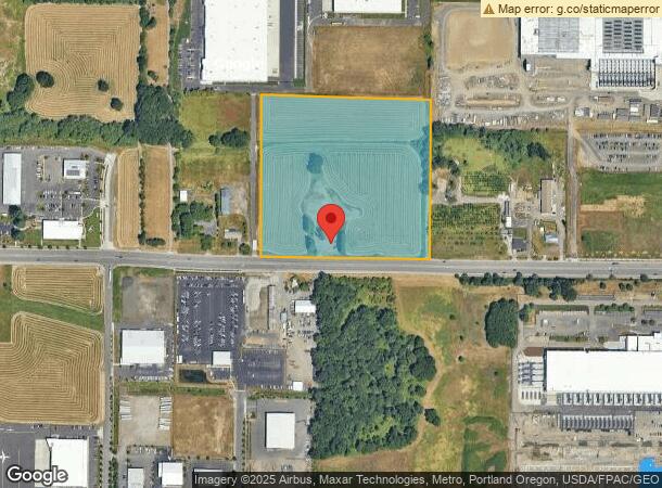  3555 Ne Evergreen Rd, Hillsboro, OR Parcel Map