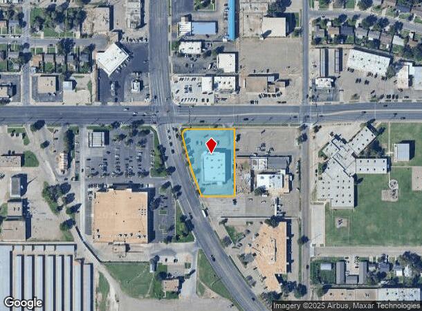  1619 50Th St, Lubbock, TX Parcel Map