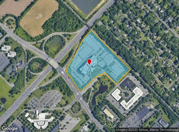  1 University Square Dr, Princeton, NJ Parcel Map