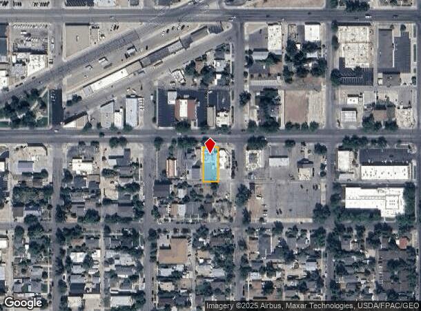  731 E 2Nd St, Casper, WY Parcel Map