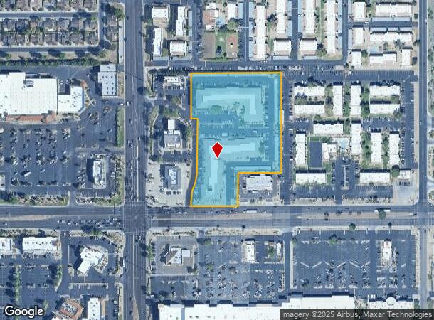  702 E Bell Rd, Phoenix, AZ Parcel Map