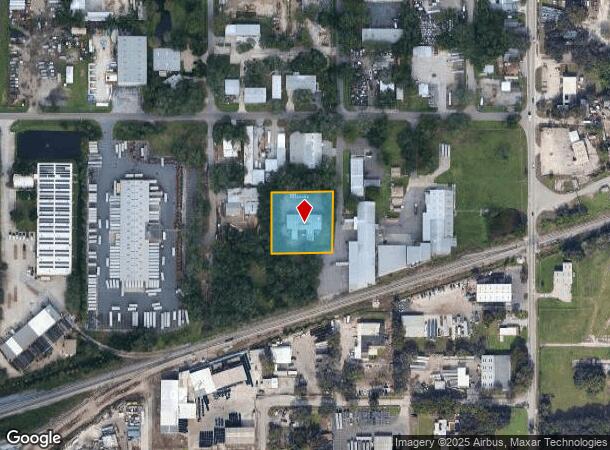  2110 N 71St St, Tampa, FL Parcel Map