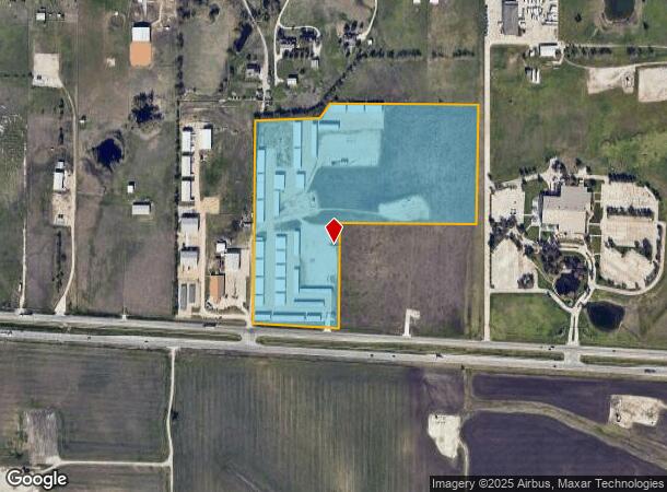  14744 W Us 380 W, Krum, TX Parcel Map