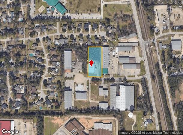  603 Todd St, Conroe, TX Parcel Map