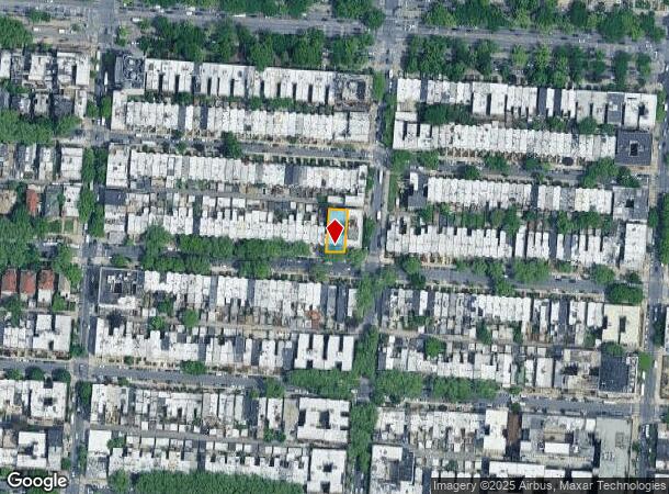  1469 President St, Brooklyn, NY Parcel Map