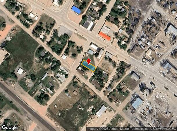  514 Pine St, Upton, WY Parcel Map