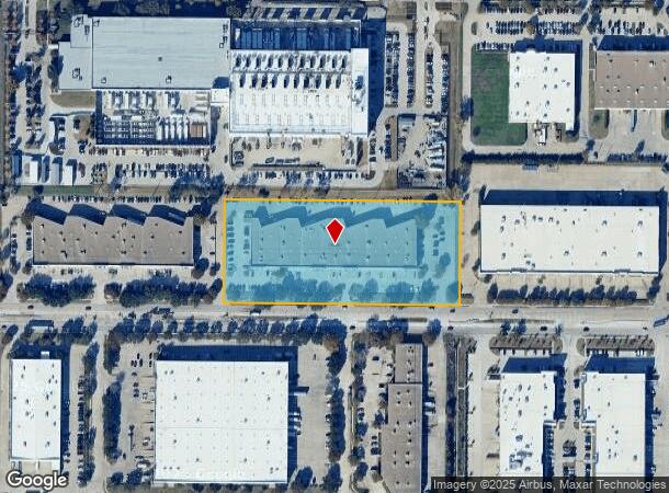  2805 E Plano Pkwy, Plano, TX Parcel Map