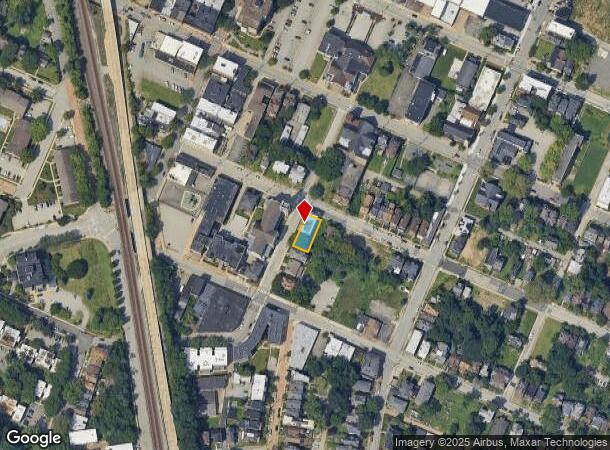 734 Franklin Ave, Pittsburgh, PA Parcel Map