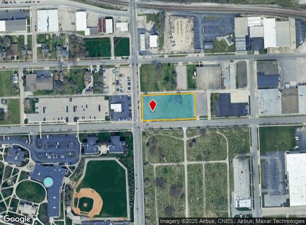 1805 E Washington Blvd, Fort Wayne, IN Parcel Map