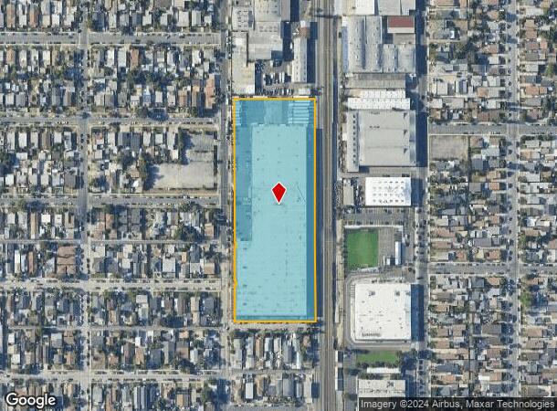  8122 Maie Ave, Los Angeles, CA Parcel Map