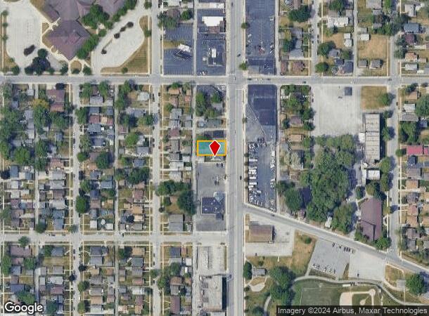  7124 Kennedy Ave, Hammond, IN Parcel Map