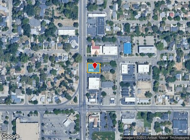  1504 S Vista Ave, Boise, ID Parcel Map