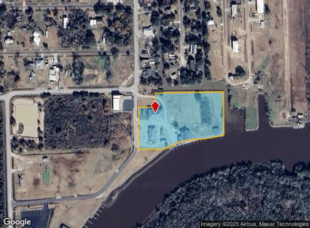  220 W Bayshore Rd, Anahuac, TX Parcel Map