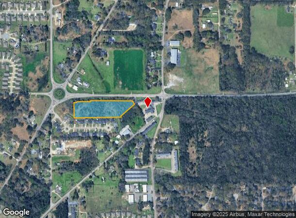 8350 Jeff Hamilton Road Ext, Mobile, AL Parcel Map