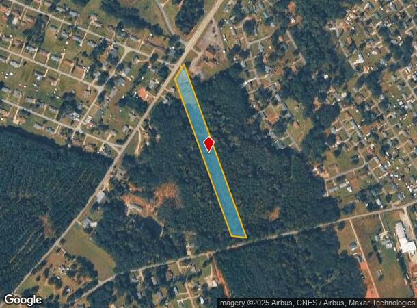  2521 Dobbins Bridge Rd, Anderson, SC Parcel Map