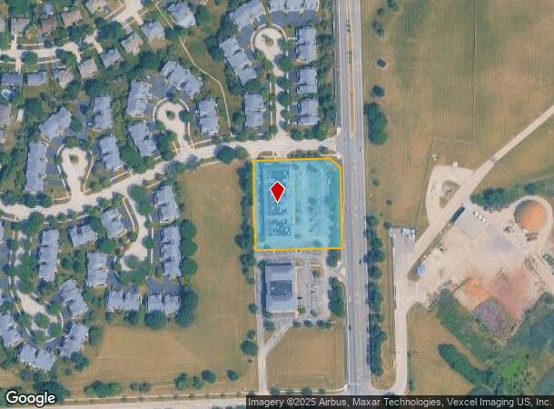  4003 Sw Corner Napv Plfd Rd & Saratoga Rd Rd, Naperville, IL Parcel Map