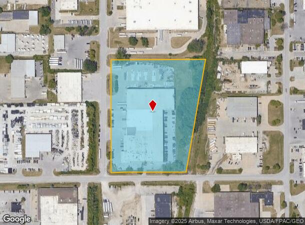  1622 Ne 51St Ave, Des Moines, IA Parcel Map