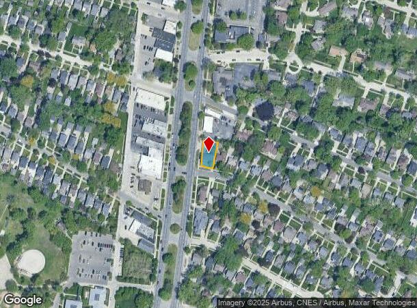 20100 Mack Ave, Grosse Pointe Woods, MI Parcel Map