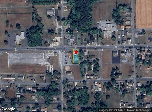  709 Main St, Ellendale, DE Parcel Map