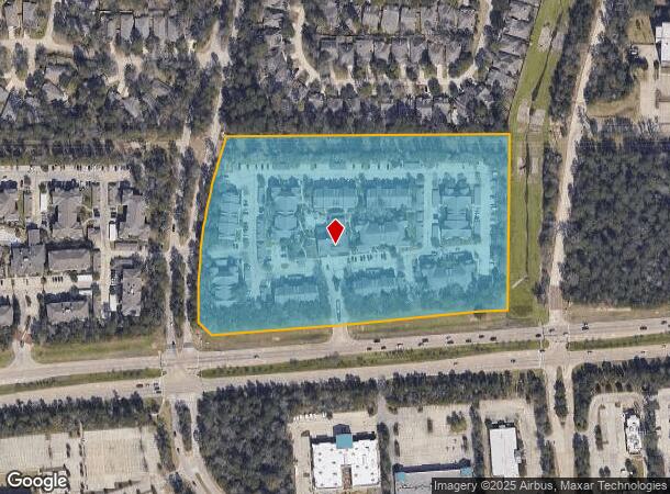  3600 College Park Dr, Conroe, TX Parcel Map