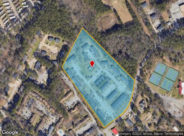 800 Beatty Rd, Columbia, SC Parcel Map