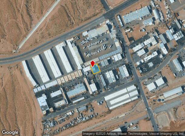 1624 Carse Dr, Boulder City, NV Parcel Map