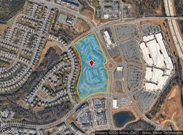  7015 Skye Bridge Way, Charlotte, NC Parcel Map