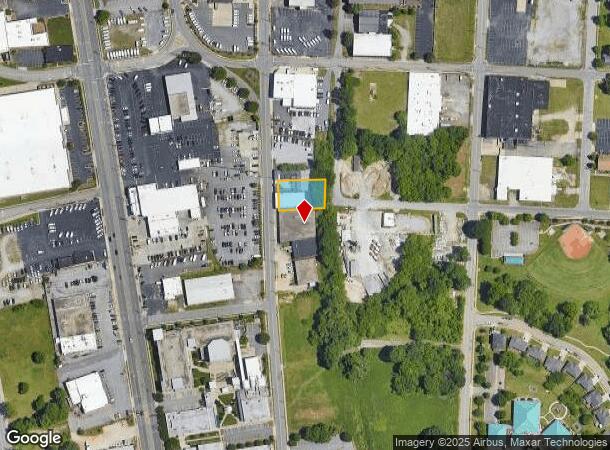  517 S Hamilton St, High Point, NC Parcel Map