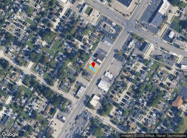 18585 Allen Rd, Melvindale, MI Parcel Map