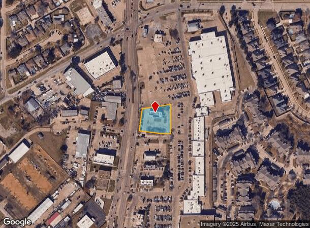  2222 N Galloway Ave, Mesquite, TX Parcel Map