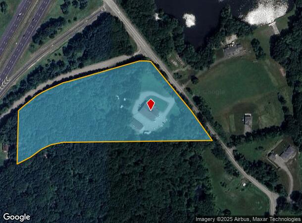 591 Ference Rd, Ashford, CT Parcel Map