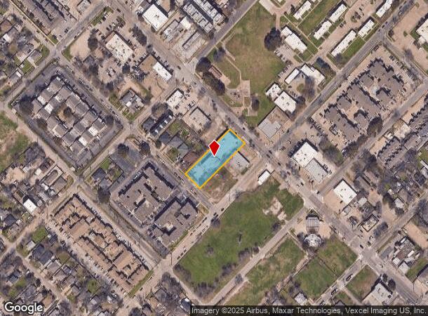 4515 Maple Ave, Dallas, TX Parcel Map