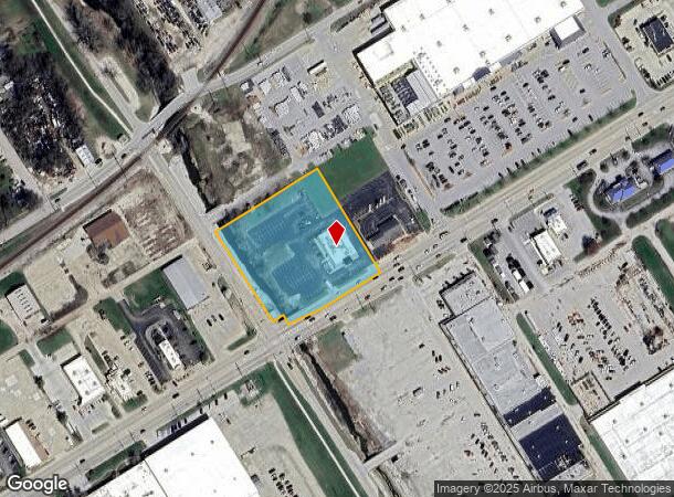  2608 N 6Th St, Vincennes, IN Parcel Map