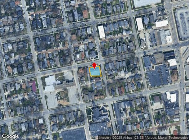  909 W Washington Blvd, Fort Wayne, IN Parcel Map