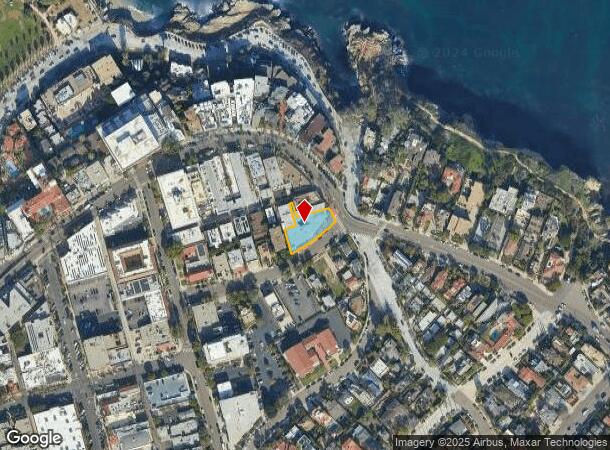  1299 Prospect St, La Jolla, CA Parcel Map