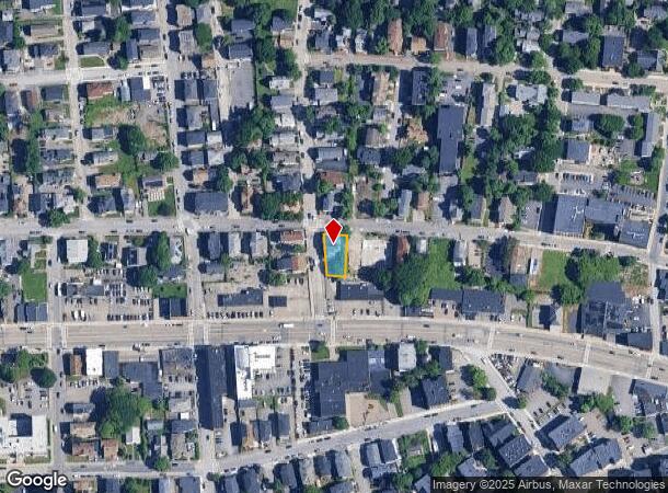 117 Austin St, Worcester, MA Parcel Map