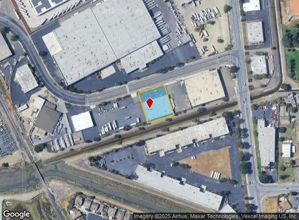  2020 Farallon Dr, San Leandro, CA Parcel Map
